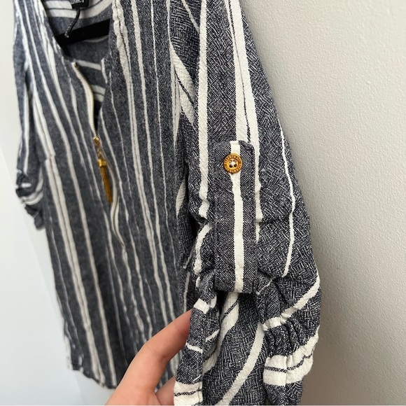 Ellen Tracy Linen Blouse - Picture 7 of 8